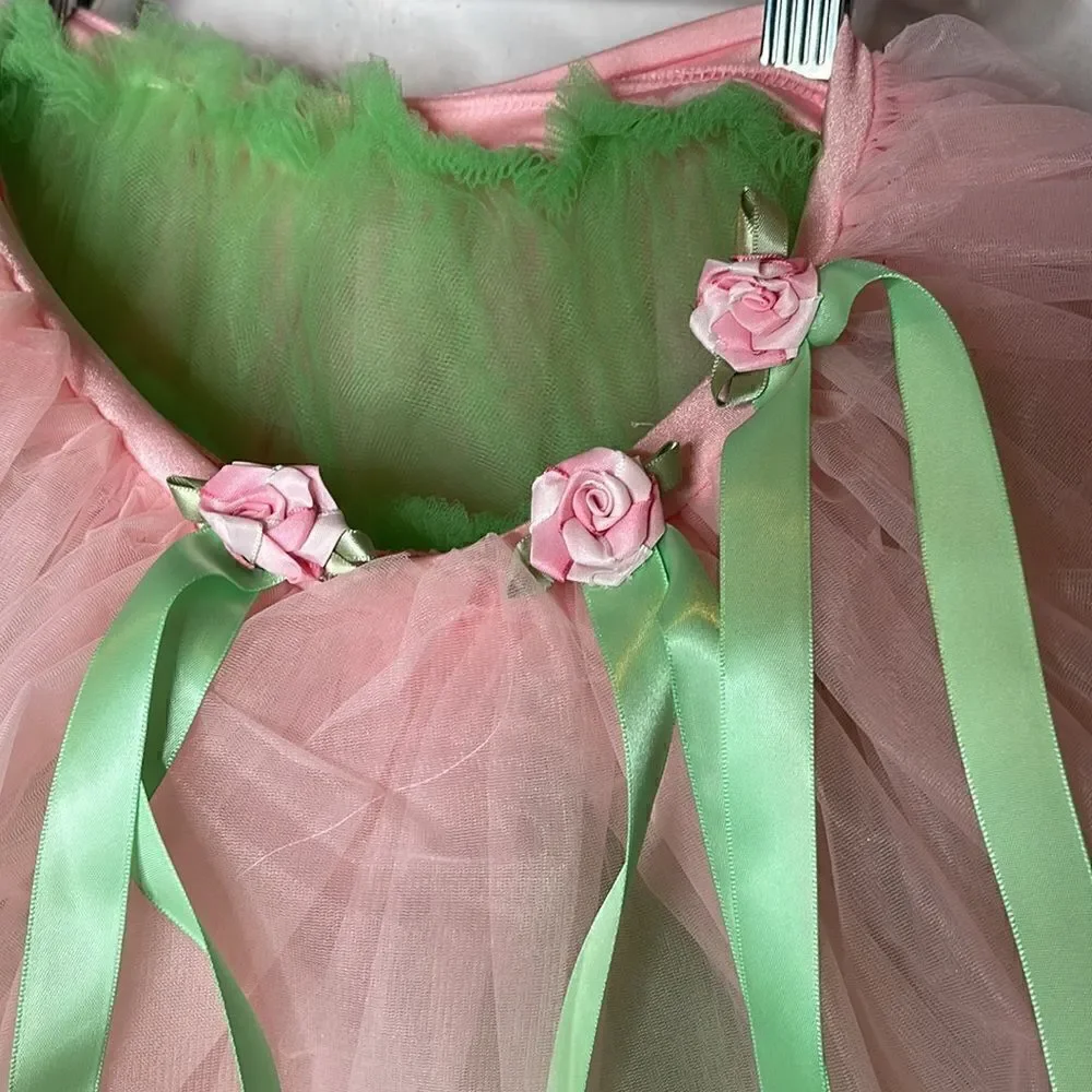 Dansco Rose Ballet Costume. Size Child XL.